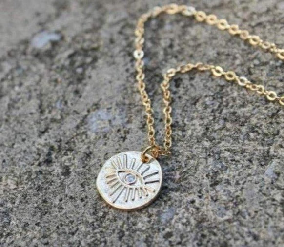 Gold Necklace By Vintage Acorn
