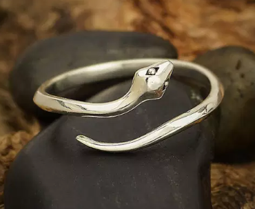 Adjustable Simple Snake Ring