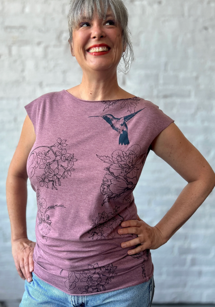 Smoking Lily- Simple Tee shirt