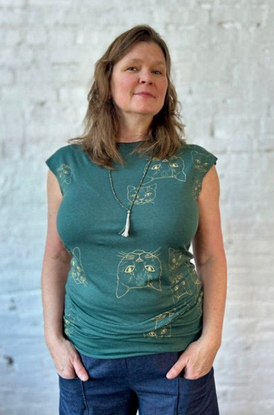 Smoking Lily- Simple Tee shirt