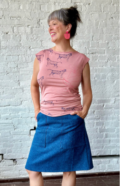 Smoking Lily- Simple Tee shirt