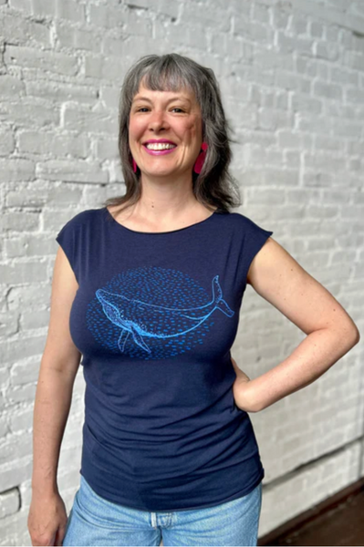 Smoking Lily- Simple Tee shirt