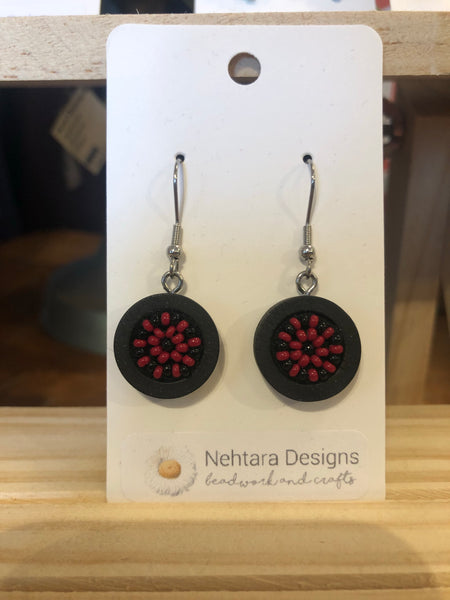 Nehtara Designs - Dangly Beaded Earrings